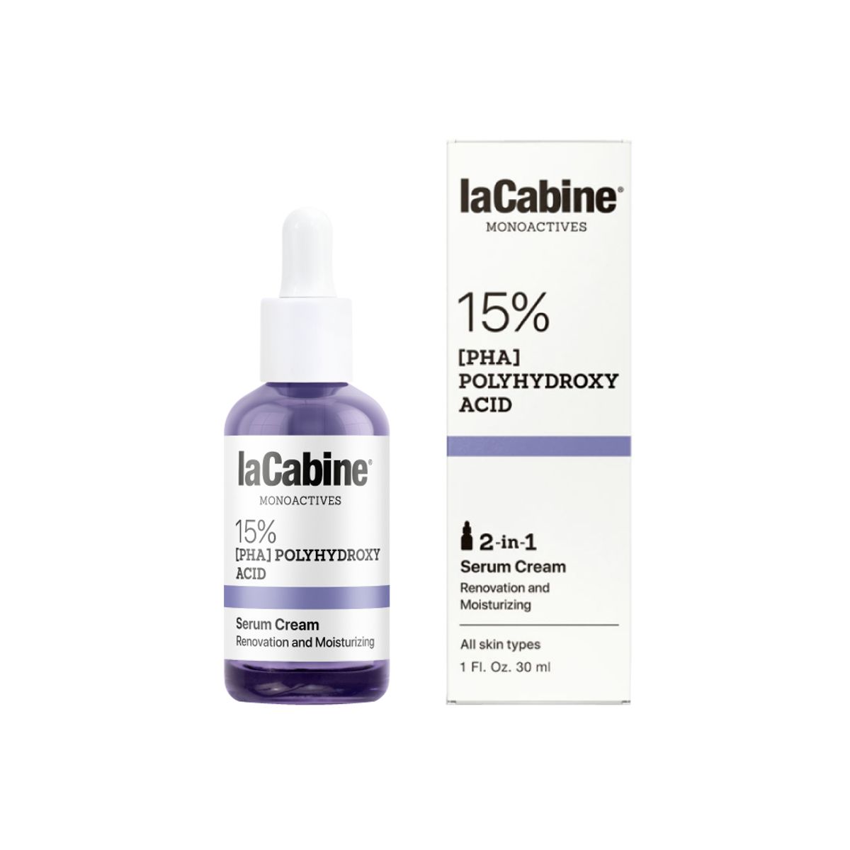 LA CABINE - Sérum-Crema 15% Ácido PHA La Cabine