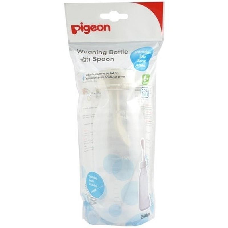 PIGEON - Mamadera Pigeon Con Cuchara 240ml