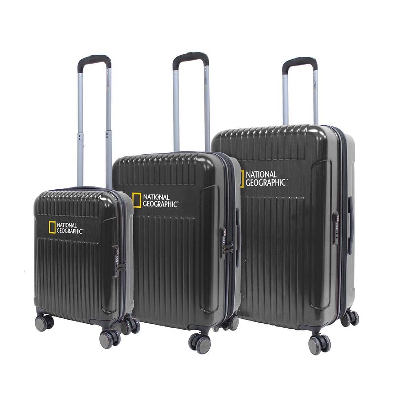 NATIONAL GEOGRAPHIC - SET DE MALETAS NATIONAL GEOGRAPHIC TRANSIT  Negro  L