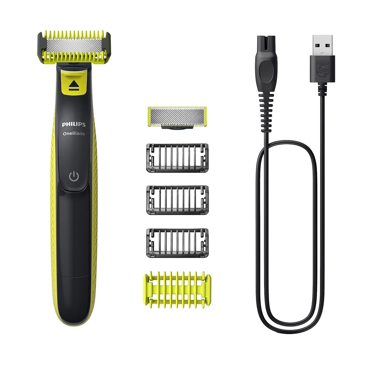 PHILIP B - Afeitadora Philips QP2824/10 OneBlade Face&Body USB