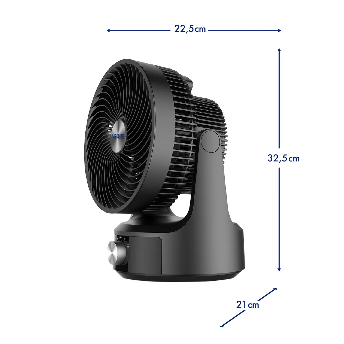 Ventilador 360° Turbo 8  Vst08 Airolite, marca AIROLITE - Foto 2