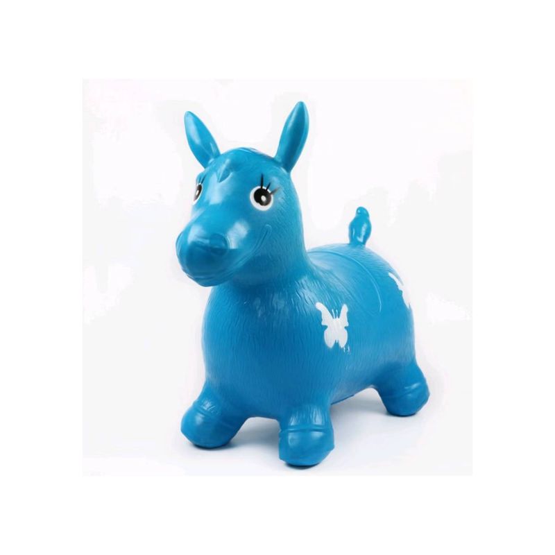 U BUY - Caballito Pony Saltarín Juguete Para Niños Azul