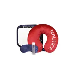 NAUTICA - Kit de viaje 4 piezas rojo-azul