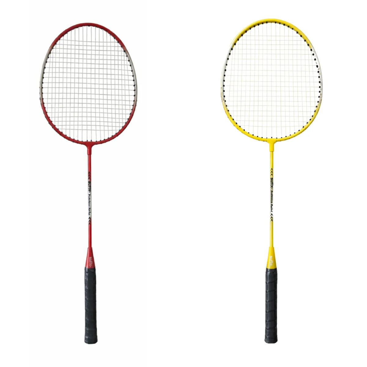 SUFIX - Set Bádminton 2 Raquetas + 2 Plumillas + Funda Sufix®