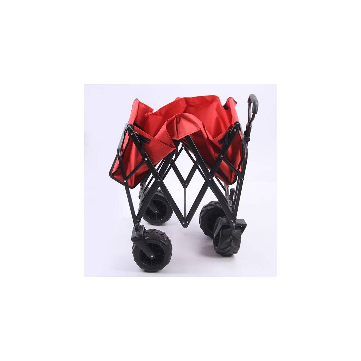 U BUY - Carrito Para Compras Plegable Ideal Para El Camping  Rojo