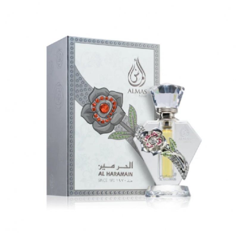 AL HARAMAIN - Al Haramain Almas Silver Óleo Perfumado 10 ml