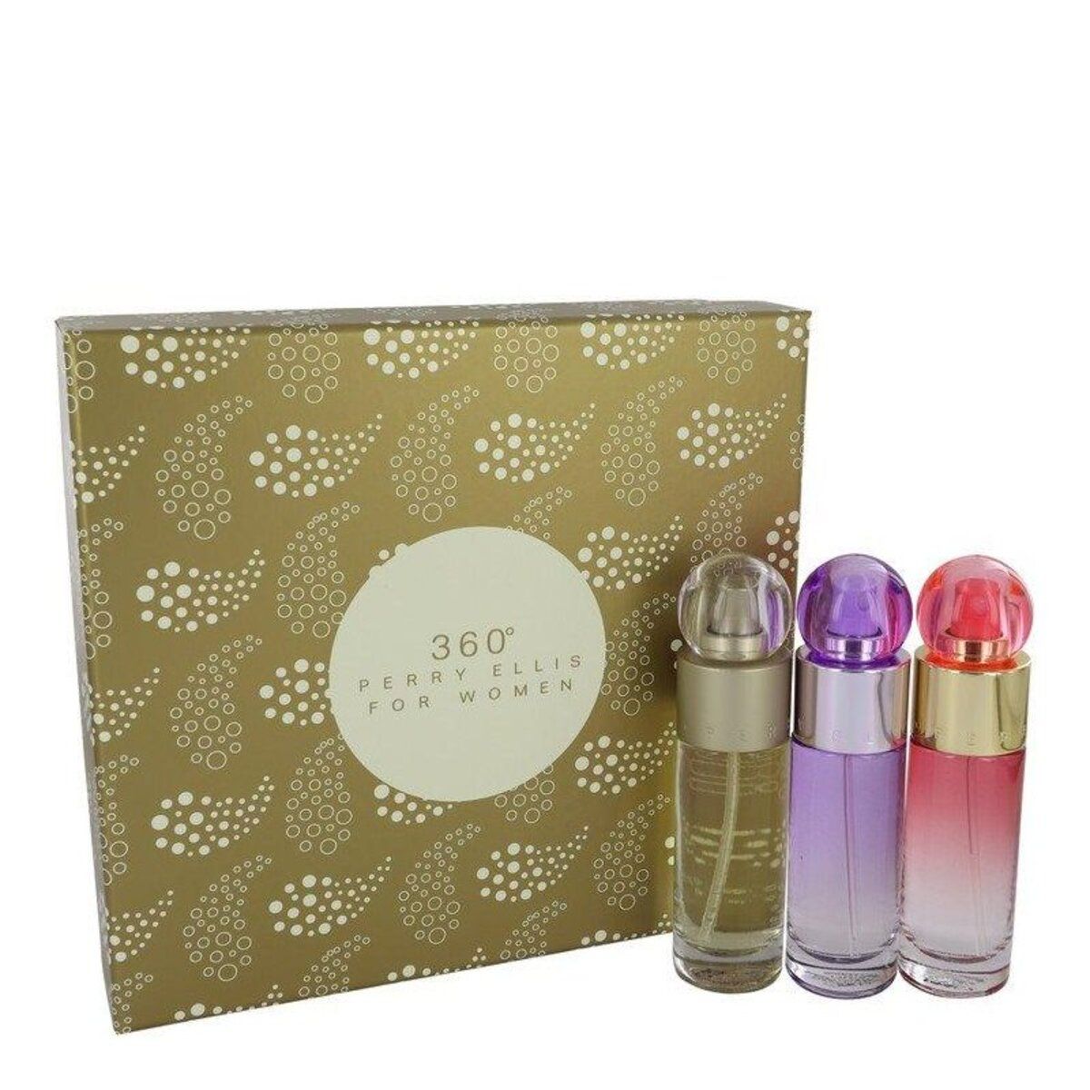 PERRY ELLIS - Perry Ellis 360 Women EDT 30 ml+Coral EDP 30 ml+Purple EDP 30 ml
