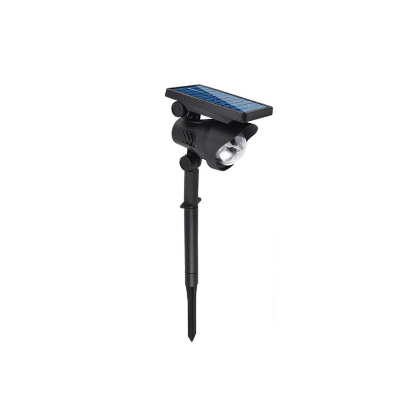 IMPORTCLICK - Focos LED Luz Solar Estaca Jardín RGB