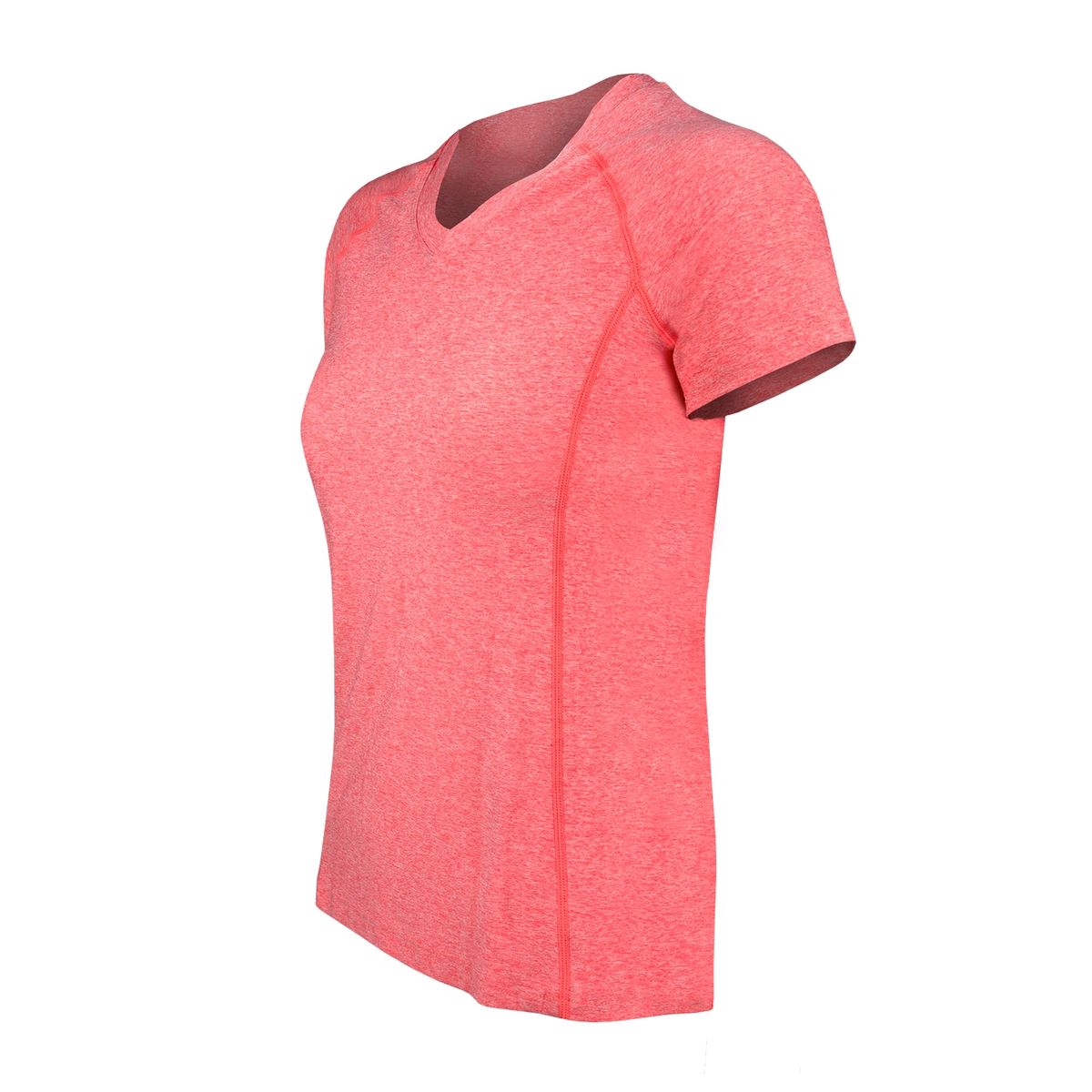 ANDESLAND OUTDOOR APPAREL - Polera Dry Fit Manga Corta Cuello V Cape Salmón Mujer