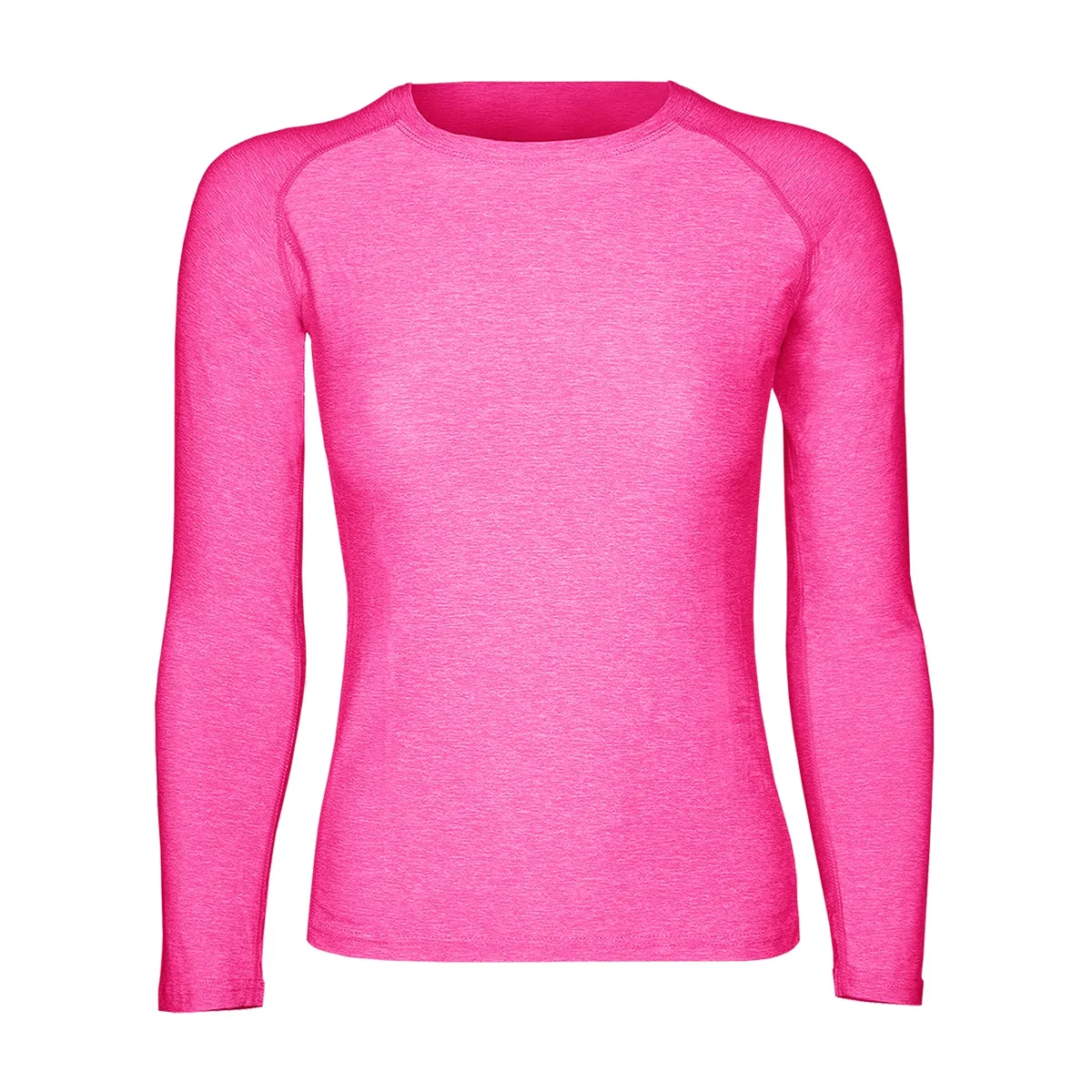 ANDESLAND OUTDOOR APPAREL - Polera Dry Fit Manga Larga Bangsi Rosa Mujer