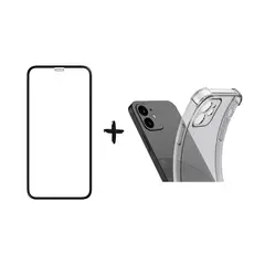 GENERICO - Carcasa Antigolpes + Lamina de Pantalla Para iPhone 11