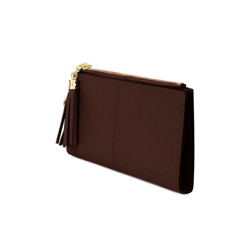 CARVEN - Billetera mujer Laia café Carven Paris