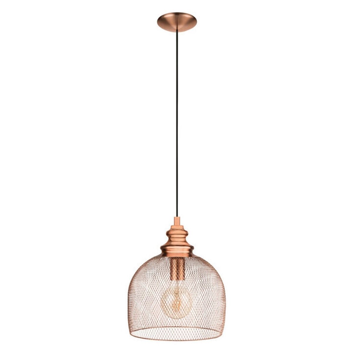 EGLO - Lampara Colgante Straiton E27 1X60W