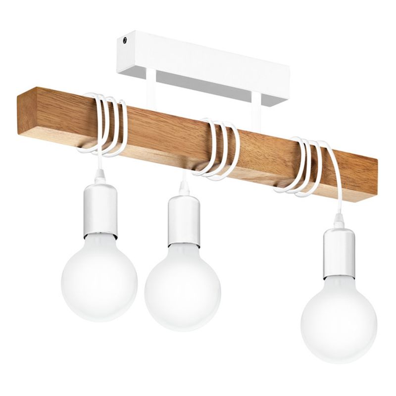 EGLO - Lampara Techo/Colgante Townshend E27 3X60W