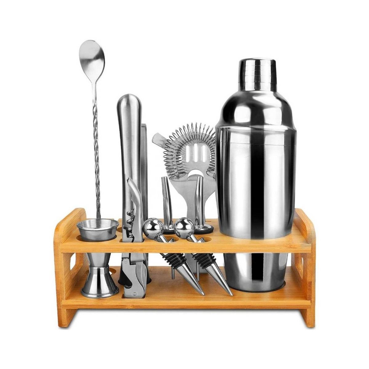 U BUY - Juego De Cocteleria Set De Bar Profesional 12 Piezas