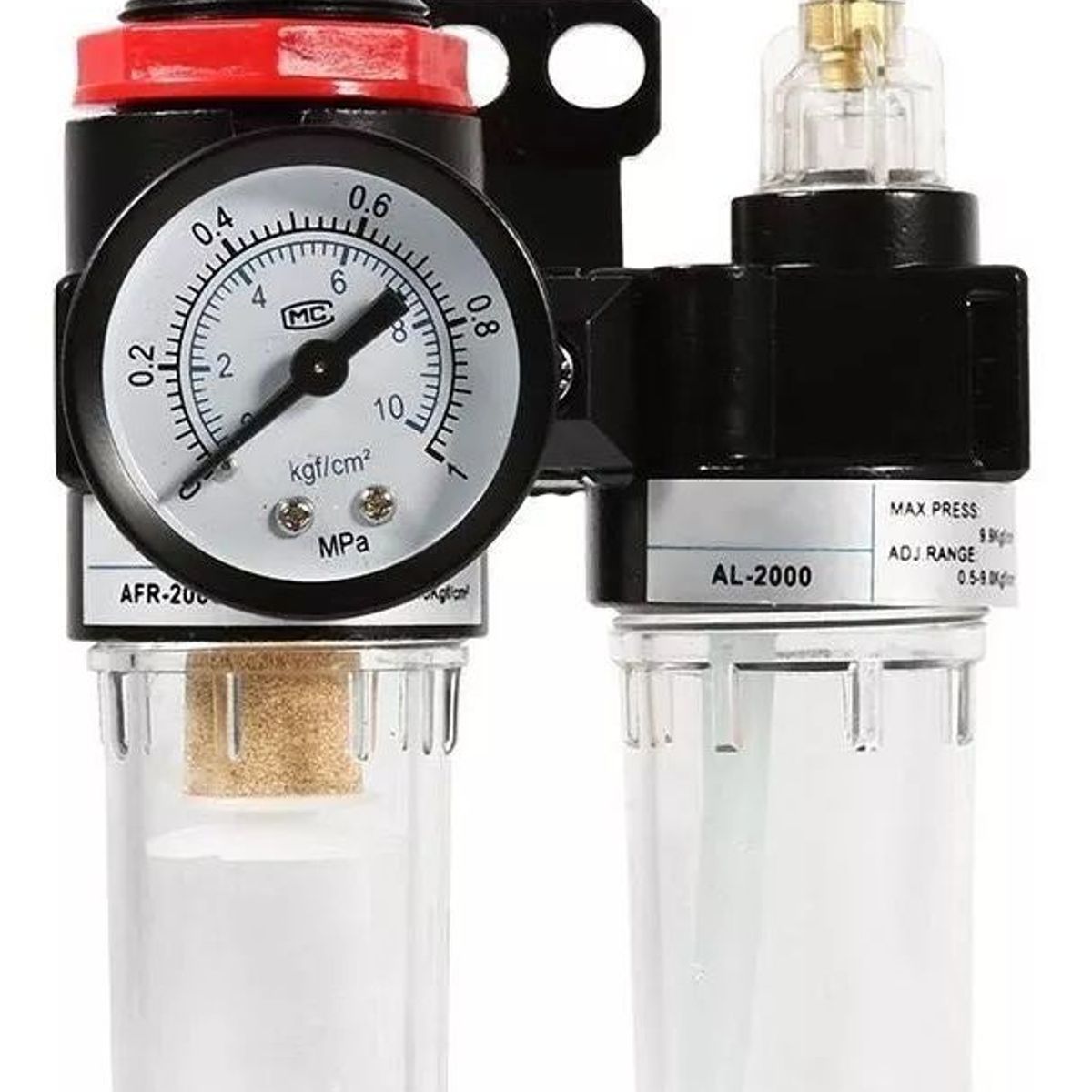 KUANGYE - Filtro Regulador De Aire Para Compresor