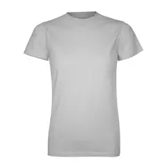 ANDESLAND OUTDOOR APPAREL - Polera Básica Algodon Gris Unisex