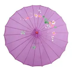 U BUY - Sombrilla Parasol Tradicional Chino Moda VeranoMorado