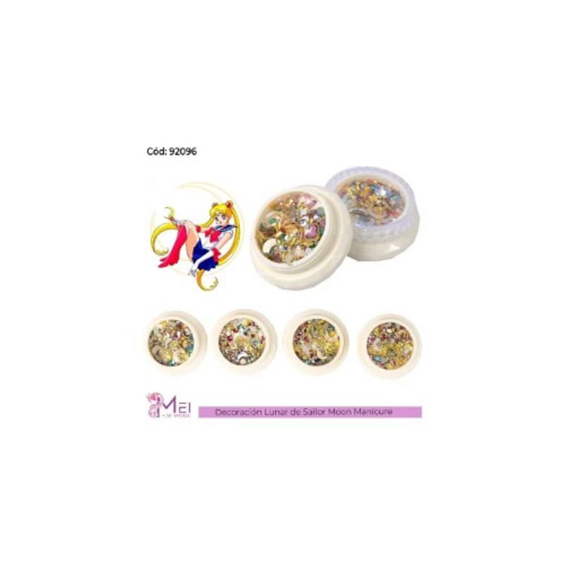 U BUY - Decoración Lunar 3d Manicure Sailor Moon.