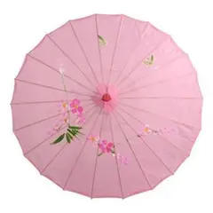 U BUY - Sombrilla Parasol Tradicional Chino Moda VeranoRosa