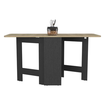 Imagen 2 del producto Mesa Abatible - Negro Café Claro 78.6x60x31.3 cm