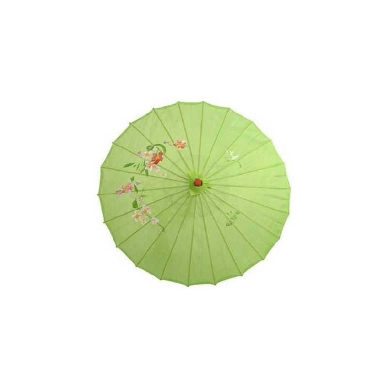 U BUY - Sombrilla Parasol Tradicional Chino Moda VeranoVerde