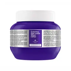 KALLOS - - Coloring Hair Mask Silver Reflex 275ml.