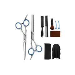 GENERICO - Set Tijera Cortar Pelo Entresacadora Cabello Peluquería