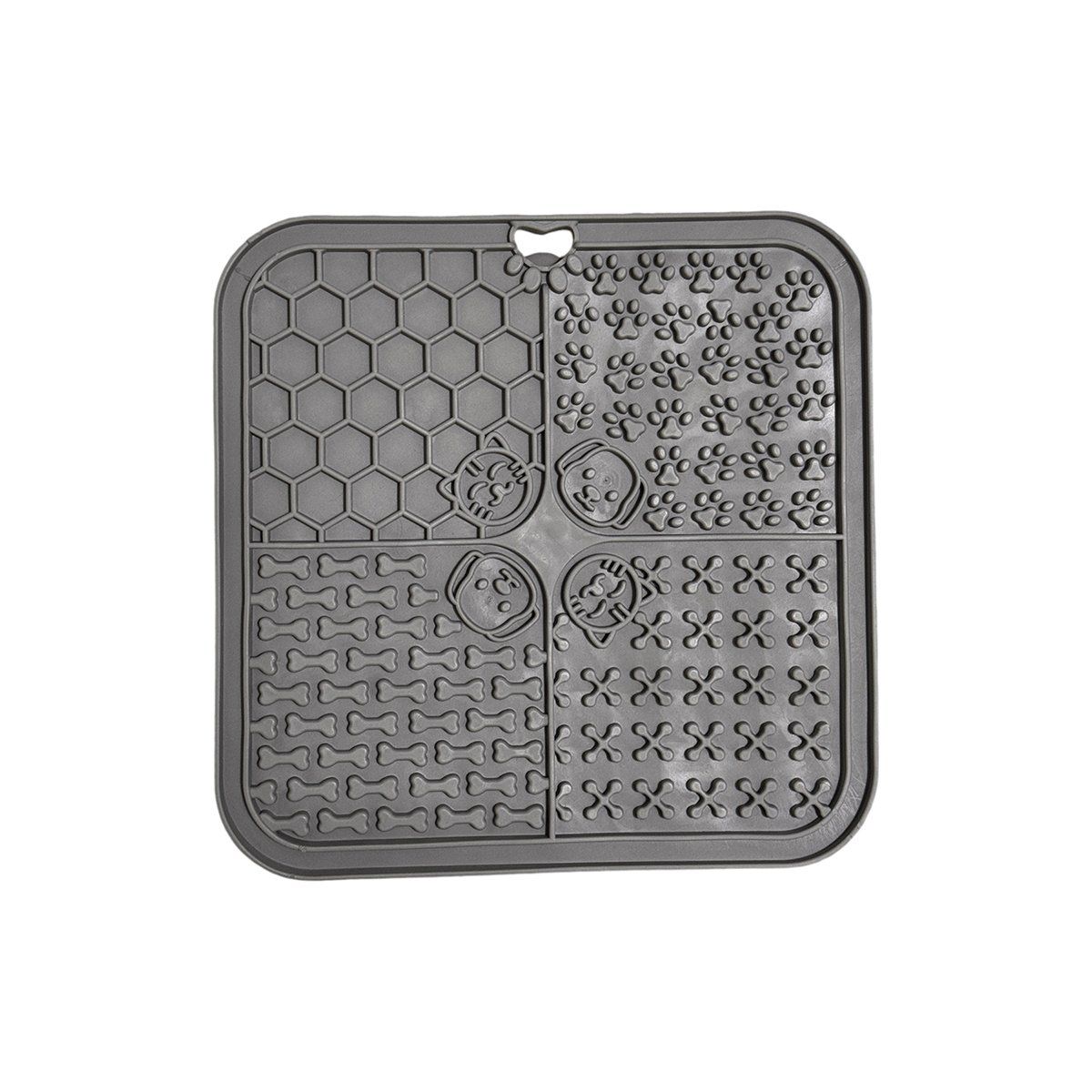 GENERICO - Plato Mat Alfombrilla De Alimentacion Antiestres Con ventosa