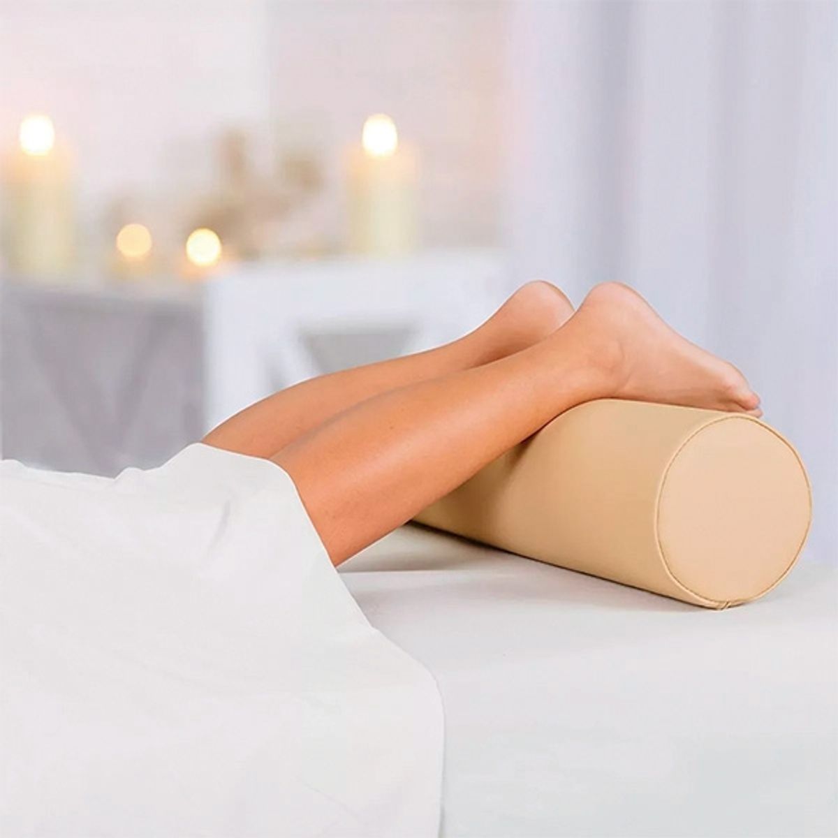 GENERICO - Cojin Bolster para Camilla Redondo - EBA05 - Crema