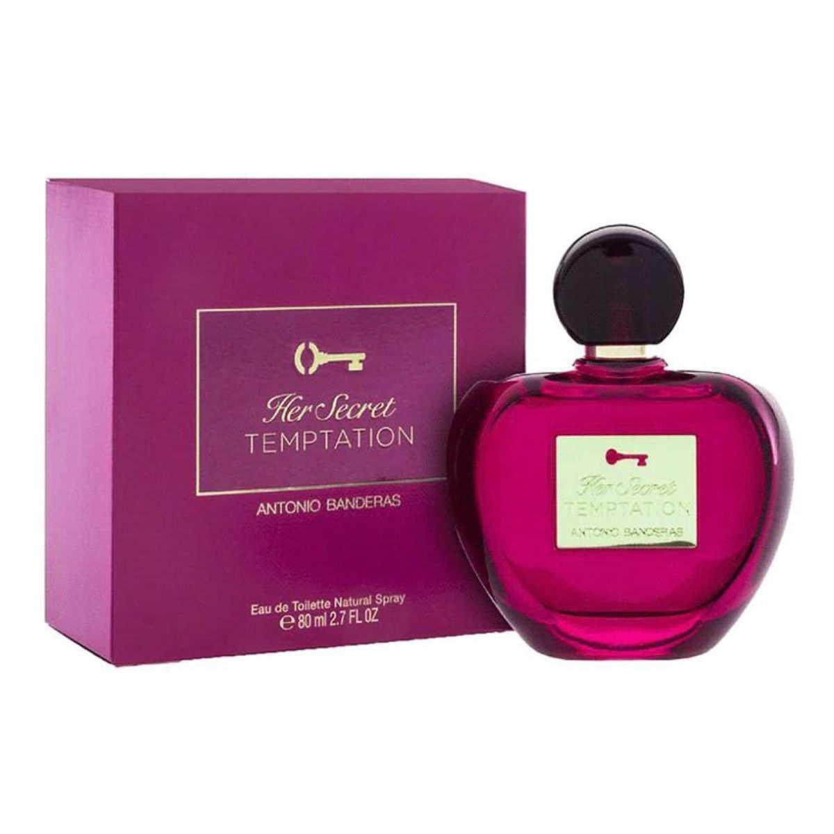 ANTONIO BANDERAS - Her Secret Temptation EDT 80 ML Mujer Antonio Banderas.