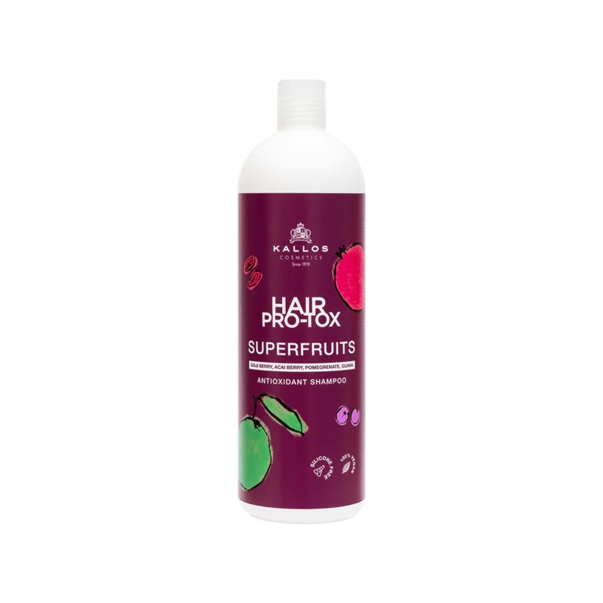 KALLOS - KALLOS - SUPERFRUITS Shampoo 500ml.