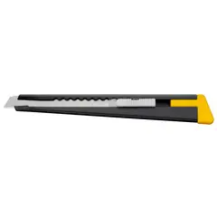 OLFA - Cuchillo Cartonero 9mm Metálico con Seguro Automático