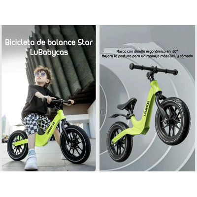 Imagen 2 del producto Bicicleta De Equilibrio Aprendizaje Star Blanca