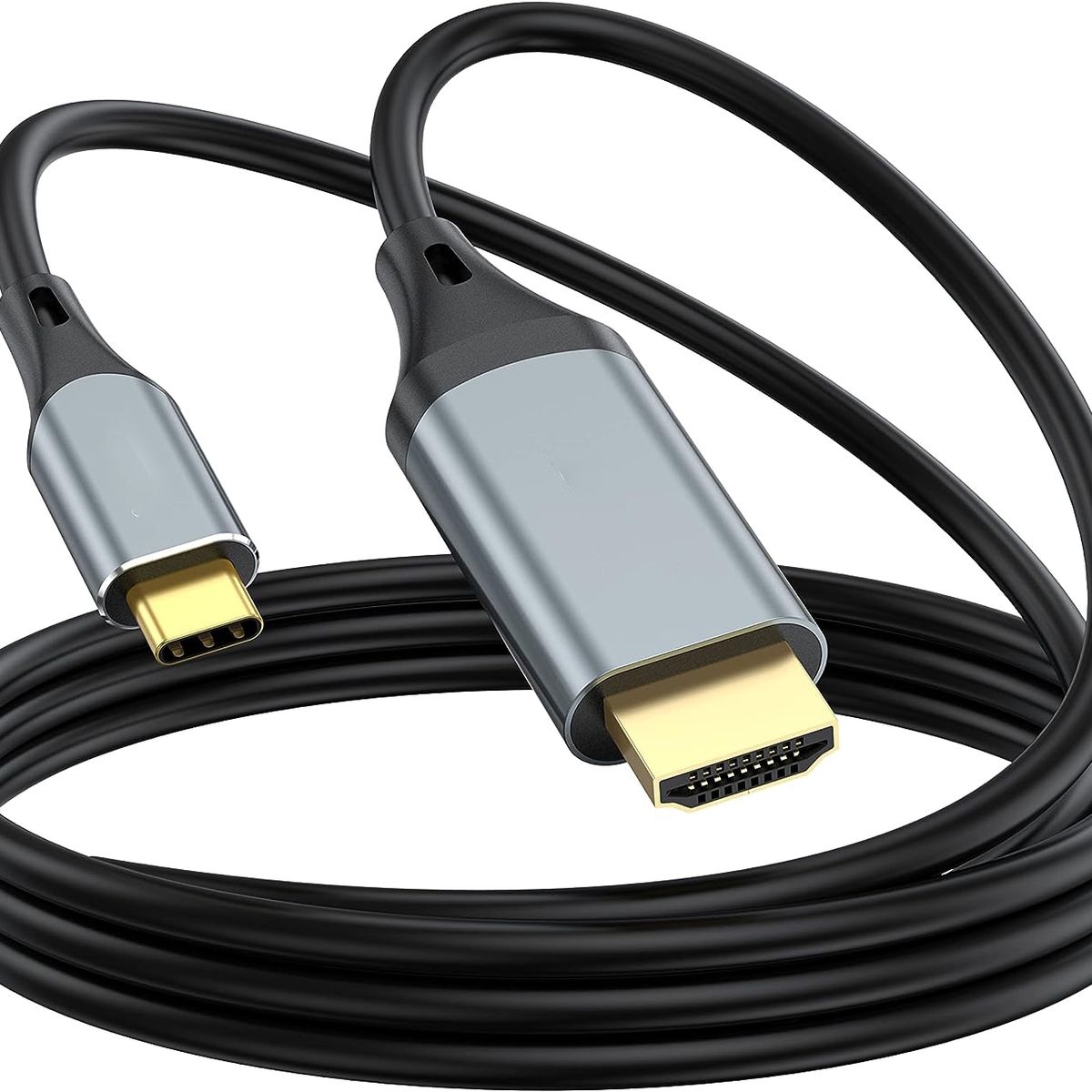 GENERICO - Cable Tipo C A Hdmi 4k Uhd 3840p Cable Hdmi 2 Metros Cables