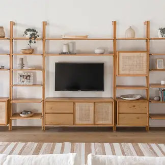 AMOBLE - Repisa Tv Bongo Amoblé