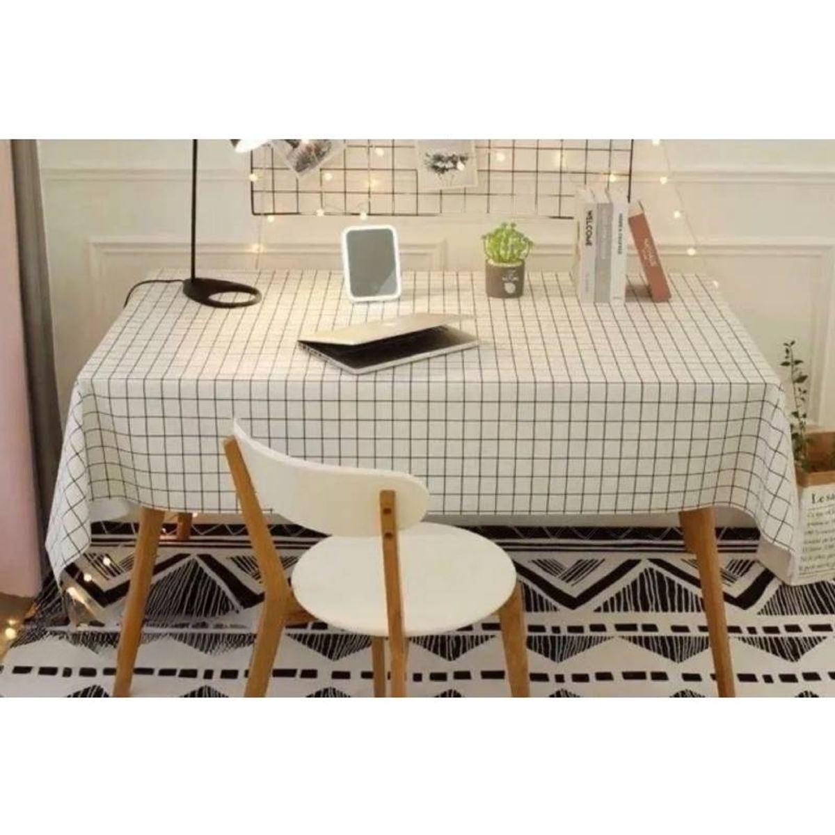 CRUSEC - Mantel de PVC Impermeable Resistente Para el Hogar 100cm x 160cm