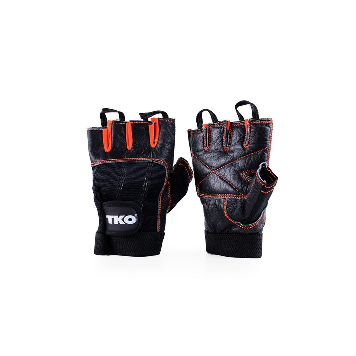 TKO - Guantes de entrenamiento L negro-naranjo TKO