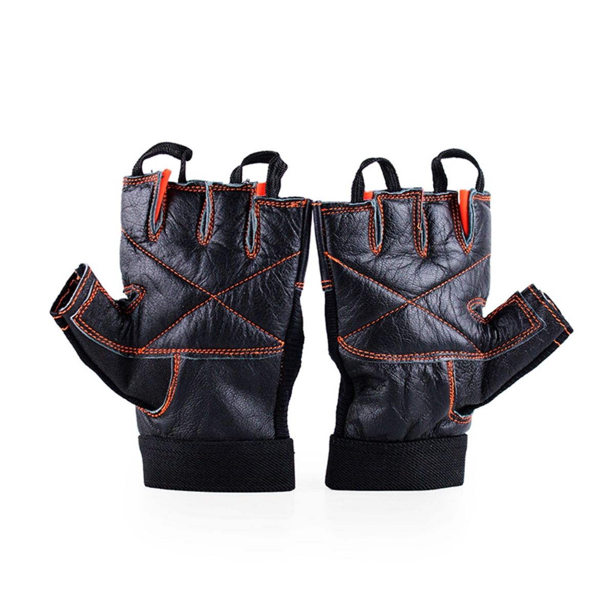 TKO - Guantes de entrenamiento L negro-naranjo TKO