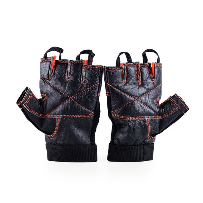 TKO - Guantes de entrenamiento L negro-naranjo TKO