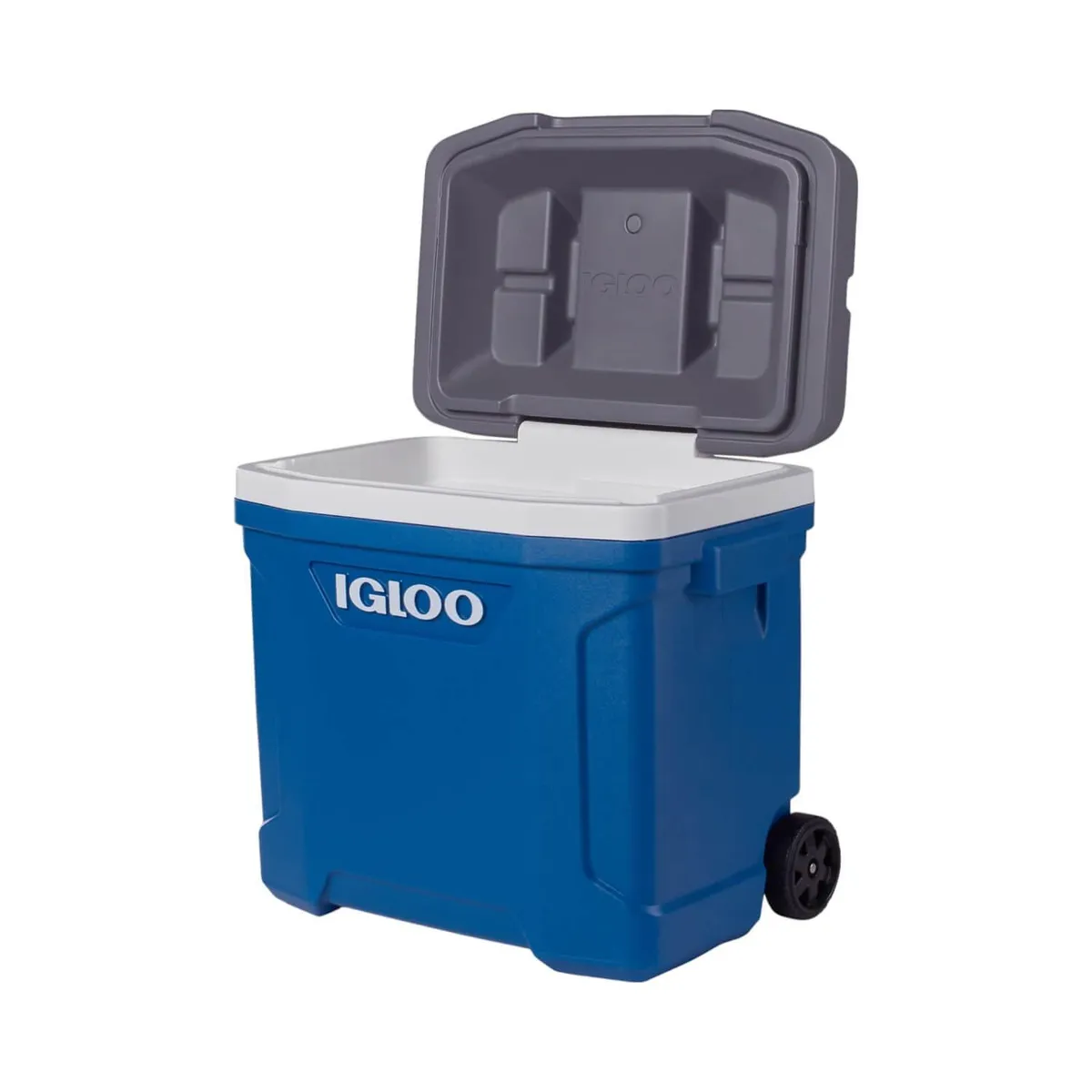 IGLOO - Cooler Nevera Hielera Latitude Ruedas Azul 28 Litros Igloo