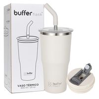 Termo CafeMug Buffer Vaso Termico600ml Sellable - Crema
