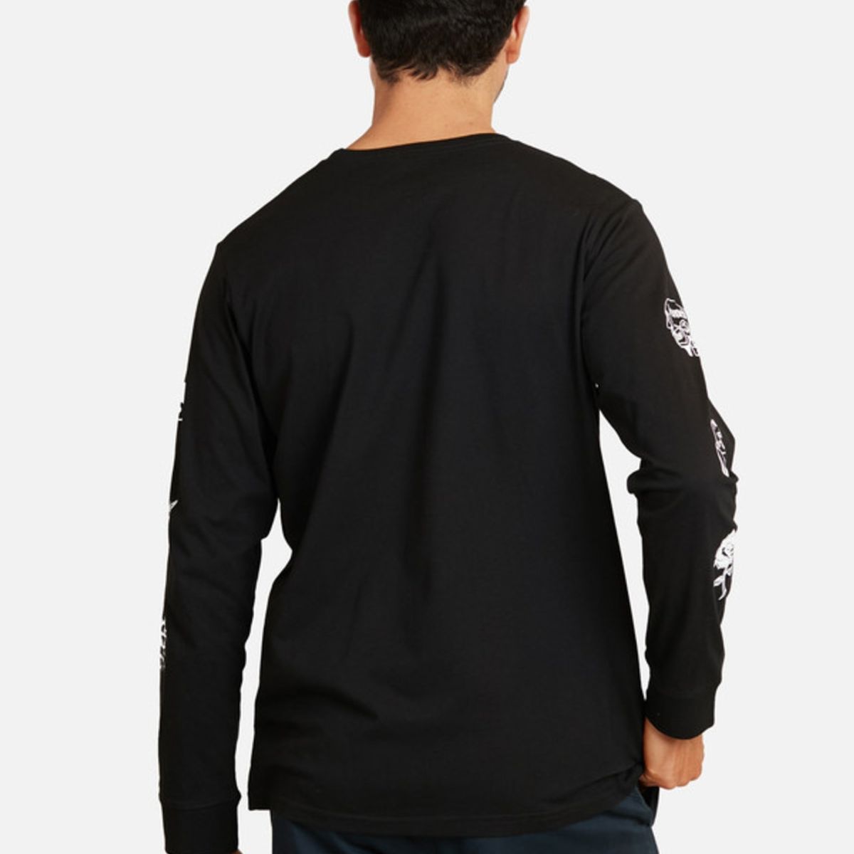 VOLCOM - Polera About Time Lst Hombre Negro
