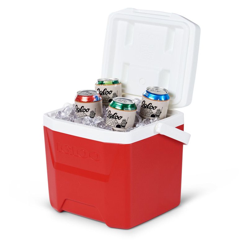 IGLOO - Cooler Nevera Hielera Laguna Rojo 11.3 Litros Igloo
