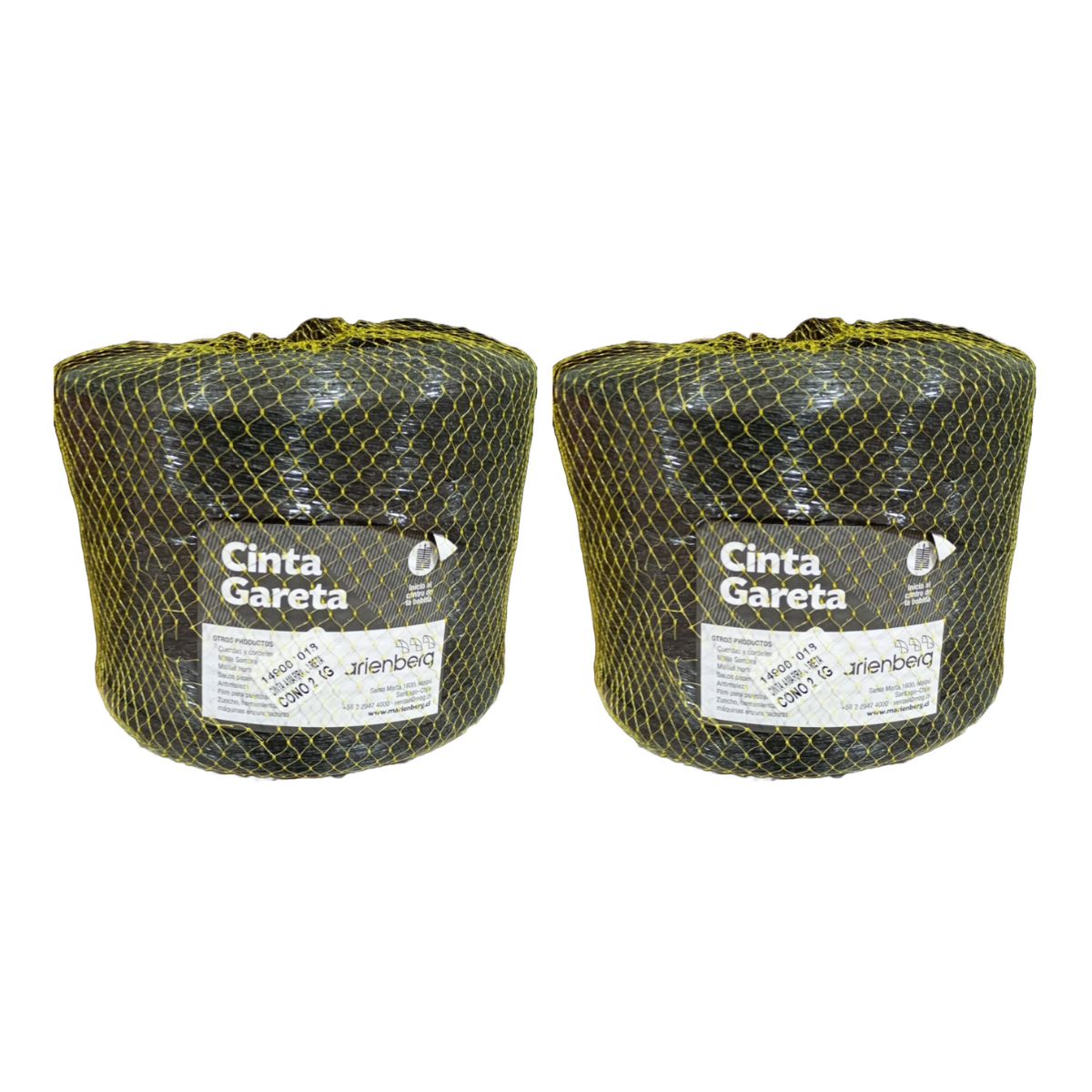 GENERICO - Cinta amarra agrícola Cono 2kg 2 unidades Marienberg