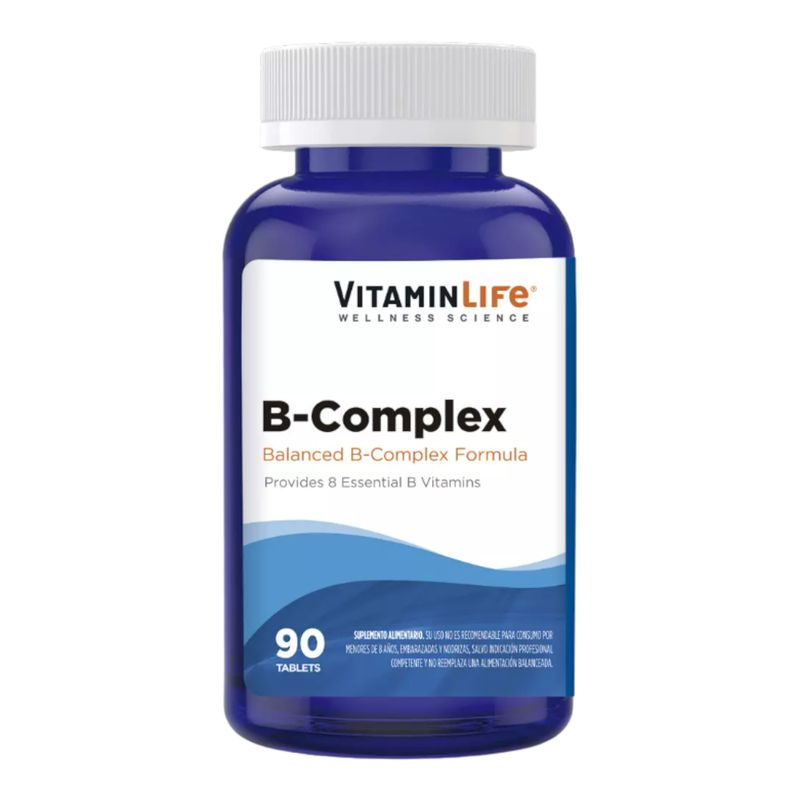 VITAMIN LIFE - B-COMPLEX 90 TABLETAS VITAMINLIFE