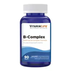 VITAMIN LIFE - B-COMPLEX 90 TABLETAS VITAMINLIFE