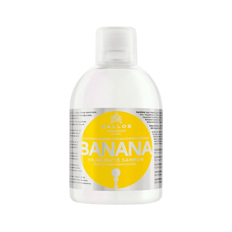 KALLOS - KALLOS - BANANA Shampoo 1000ml.