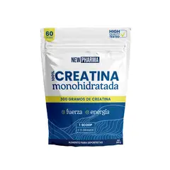 NEWPHARMA - Creatina monohidratada 300 gramos - New Pharma