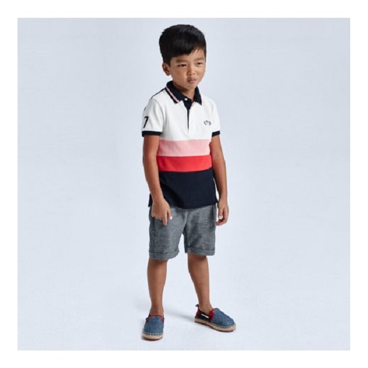 MAYORAL - Bermuda jogger en lino para niño